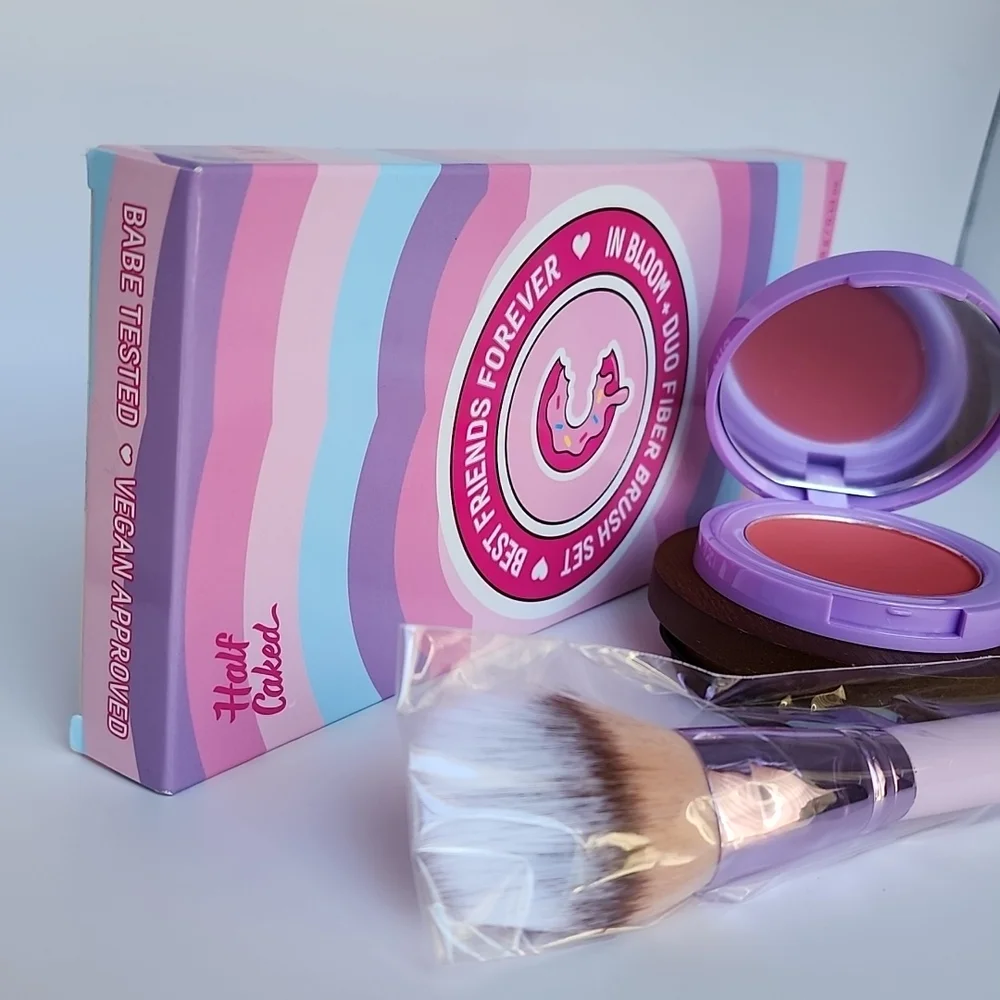 Half Caked Best Friends Forever - In Bloom & Duo Fiber Brush Set